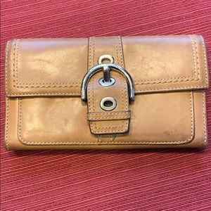 Mildly worn coach wallet
